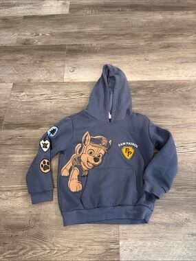Nickelodeon Paw Patrol Navy Blue Kids Hoodie with Chase Graphic